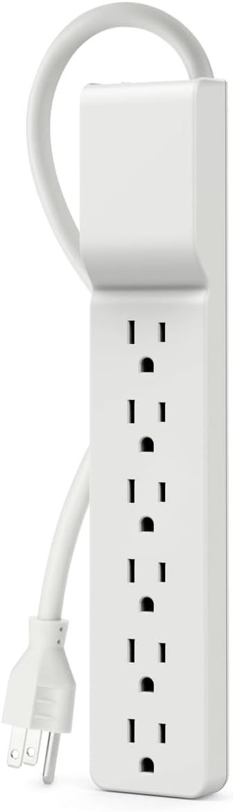 Belkin 6 Outlet Power Strip Extension Cord w/ Surge Protector Tap 10 ft.