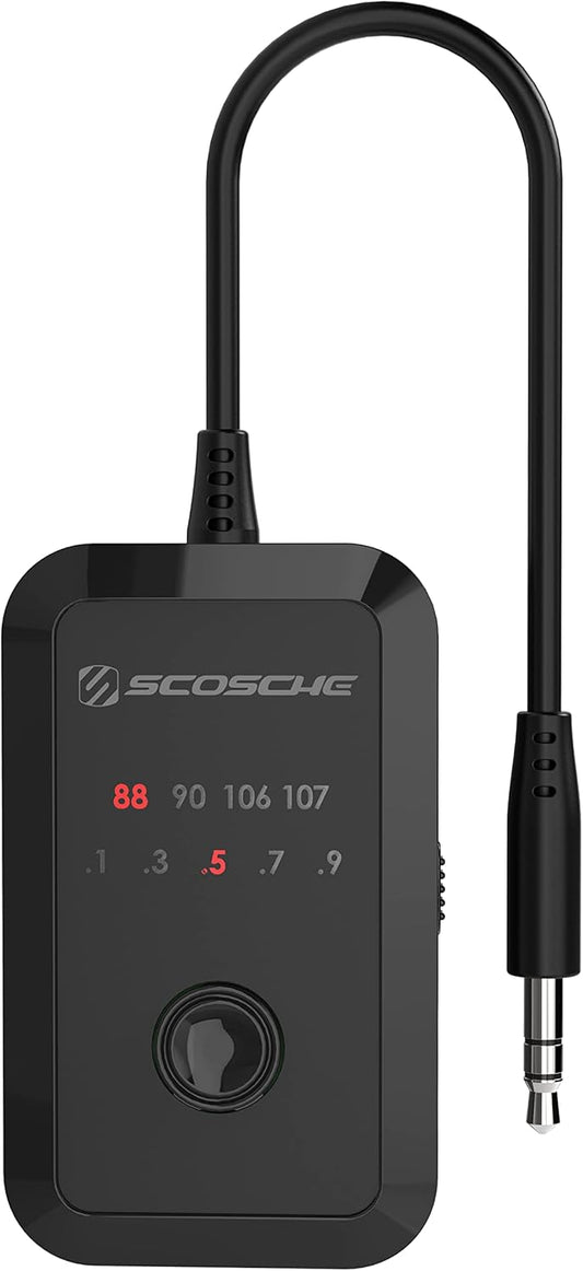 SCOSCHE FMT4R FM Transmitter with 20 Frequency Selections (OPEN BOX)