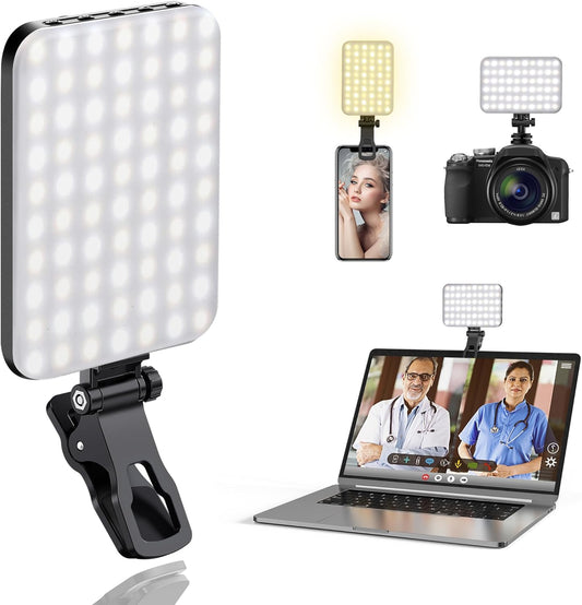 ALTSON 60 LED Portable Selfie Light Video Conference Lighting with Clip (OPEN BOX)