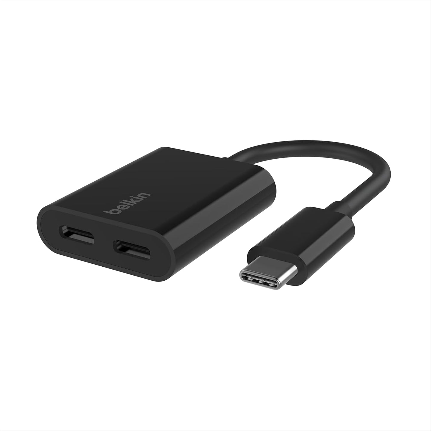 Belkin RockStar USB-C Audio + Charge Adaptor F7U081BTBLK (OPEN BOX)