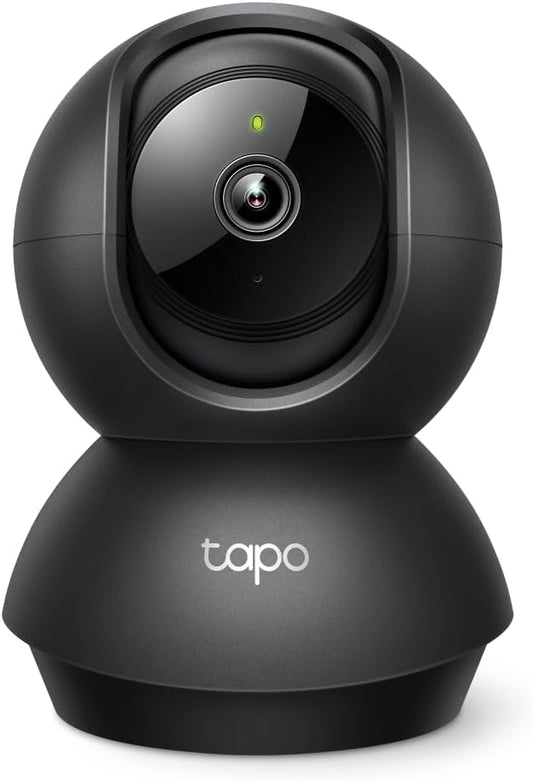 Tapo TP-Link 2K Pan/Tilt Indoor Security Camera Black C211