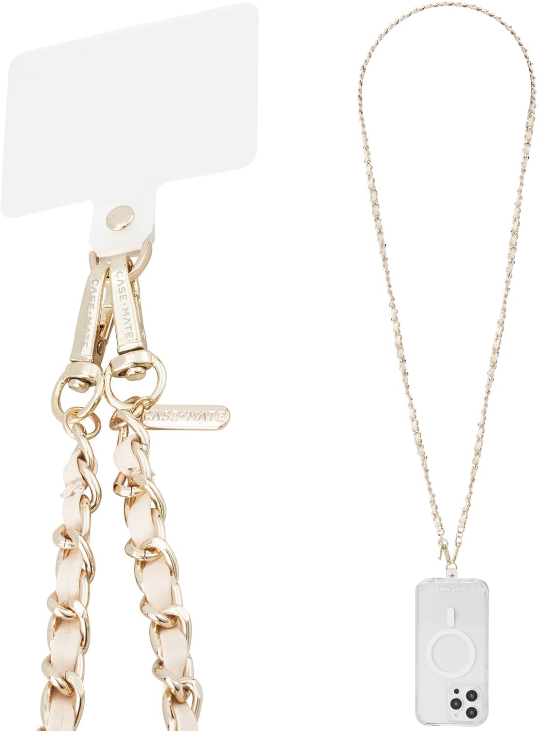Case-Mate - Crossbody Chain for Any Cell Phone - Gold (OPEN BOX)
