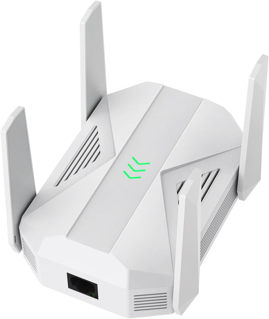 2025 WiFi Extender AC2100 Dual Band Booster-Fast Signal + Gigabit Port (OPEN BOX)