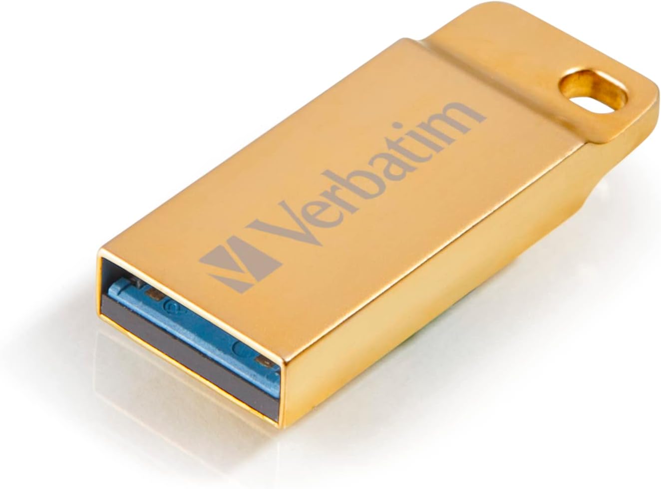 Verbatim 32gb Metal Executive Usb 3.0 Flash Drive - Gold