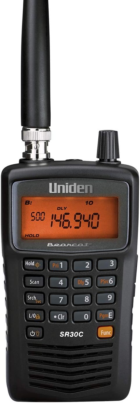 Uniden Bearcat SR30C Compact Handheld Scanner Radio (OPEN BOX)