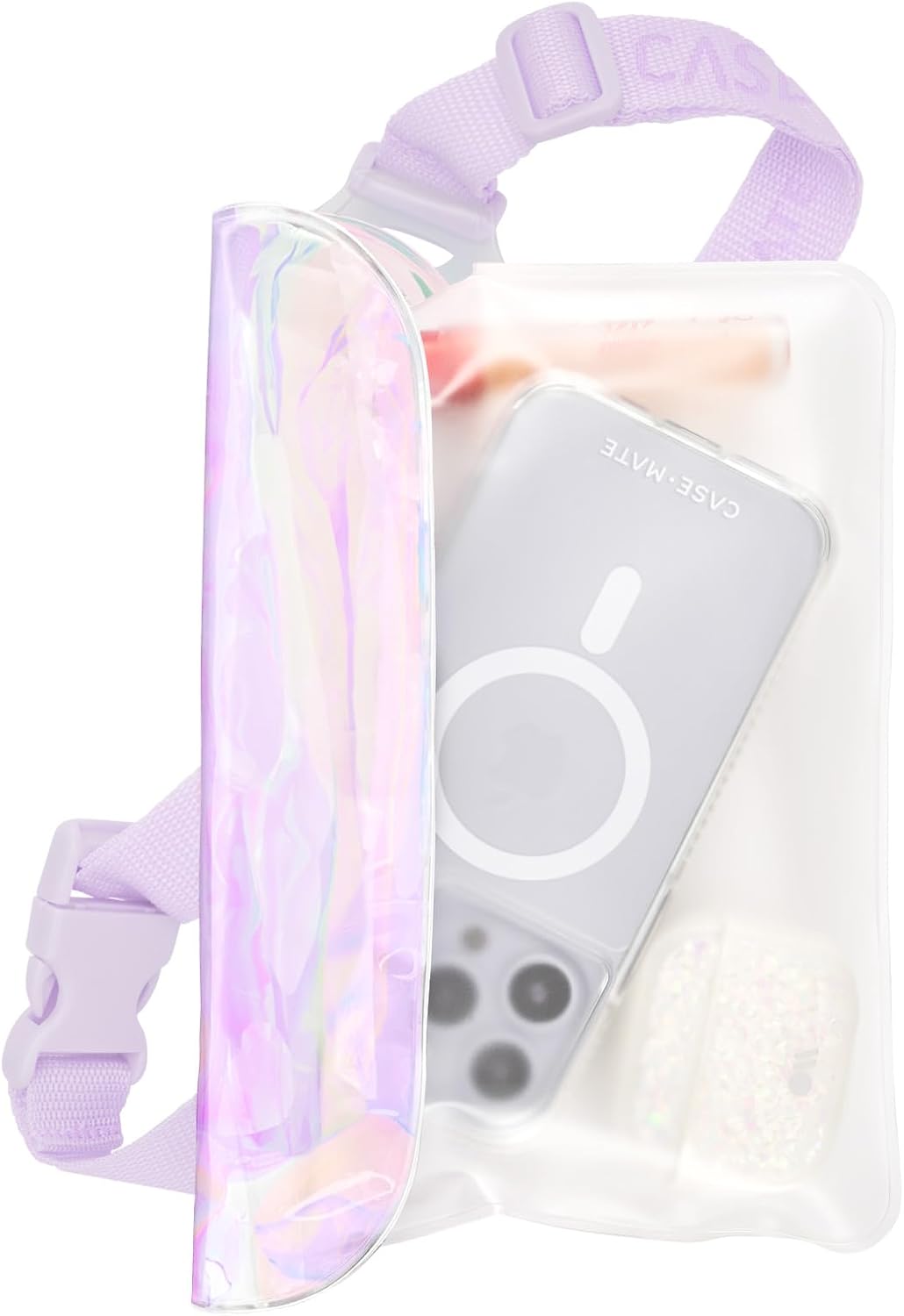 Case-Mate IP68 Waterproof Phone Pouch with Belt Loop and Triple Seal Protection (OPEN BOX)