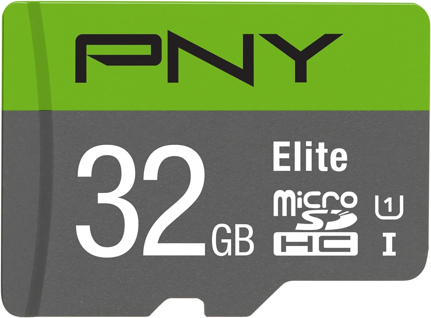 PNY Elite Class 10 U1 microSDHC Flash Memory Card 32GB - 2 Pack (OPEN BOX)