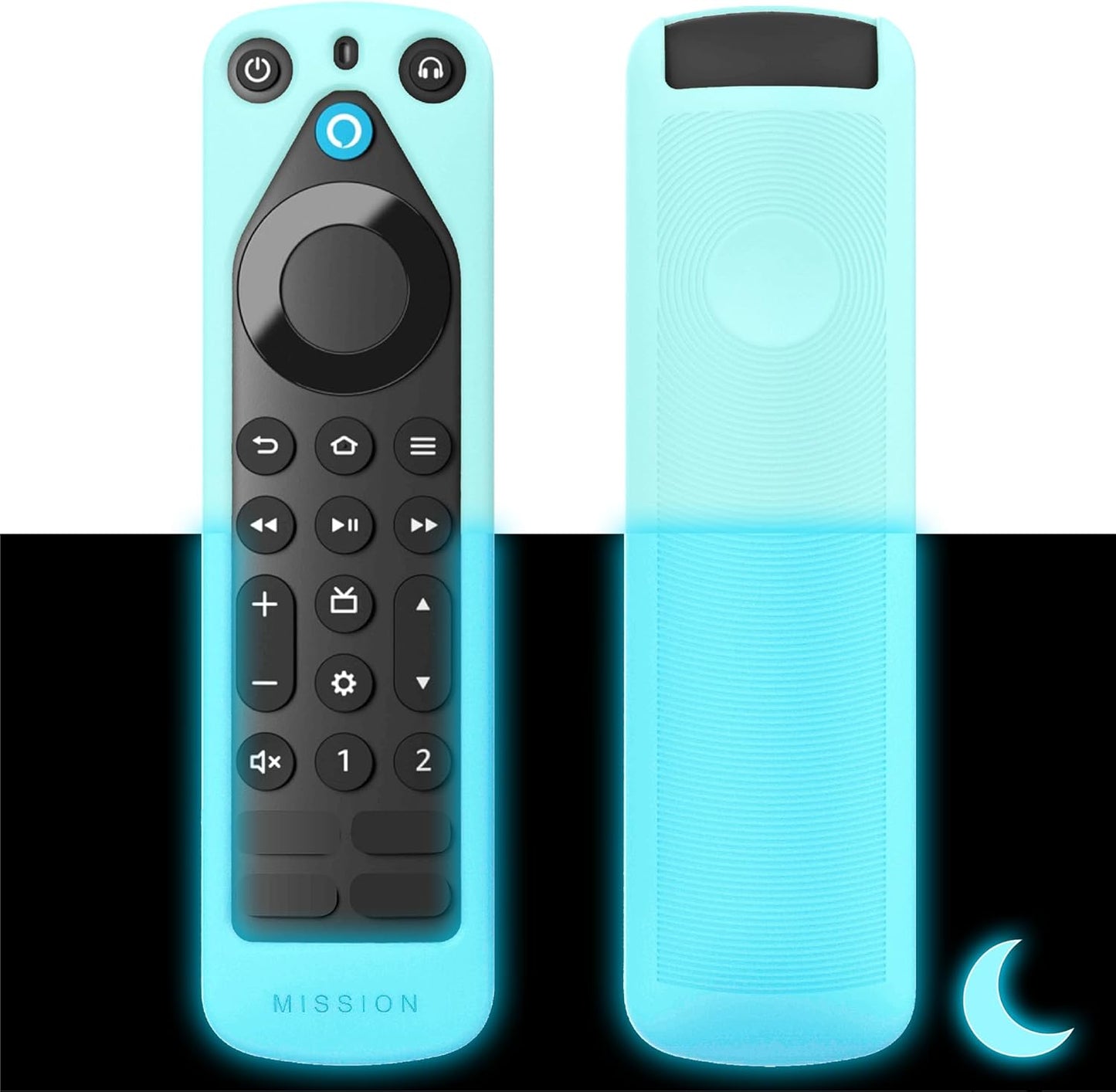 Silicone Cover Case for Alexa Voice Remote Pro 2022 – Anti-Slip Protective Skin