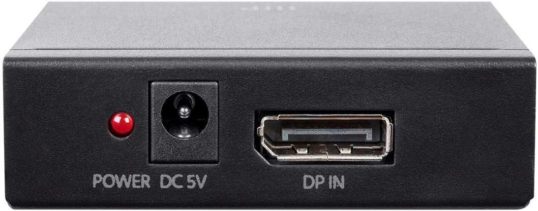 Monoprice 1x2 DisplayPort Splitter 4K@60Hz MST – High Bandwidth 21.6Gbps