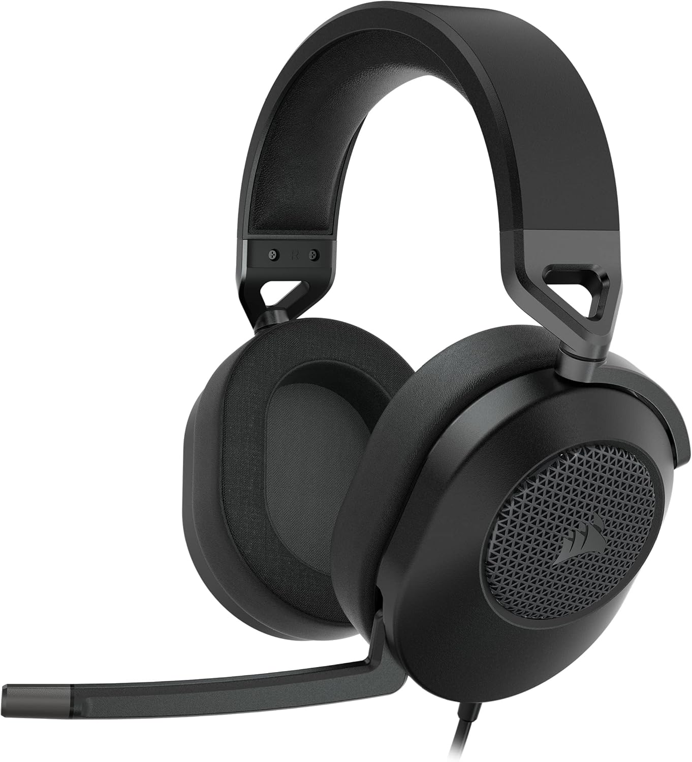 CORSAIR HS65 Surround Wired Gaming Headset – Dolby Atmos – PC, Mac, PS5, Xbox – Carbon