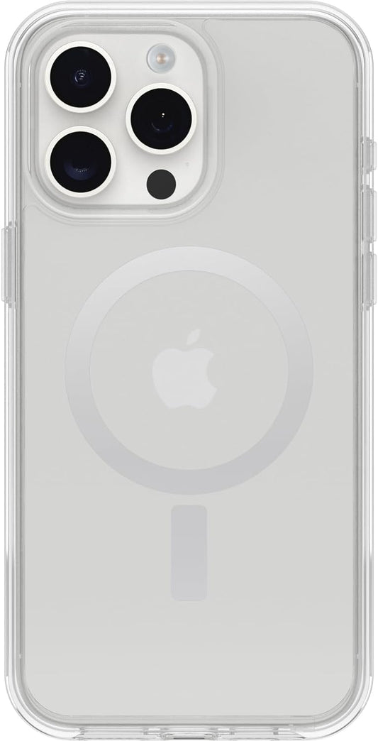 OtterBox Symmetry Series Case for iPhone 15 Pro Max - Clear (OPEN BOX)