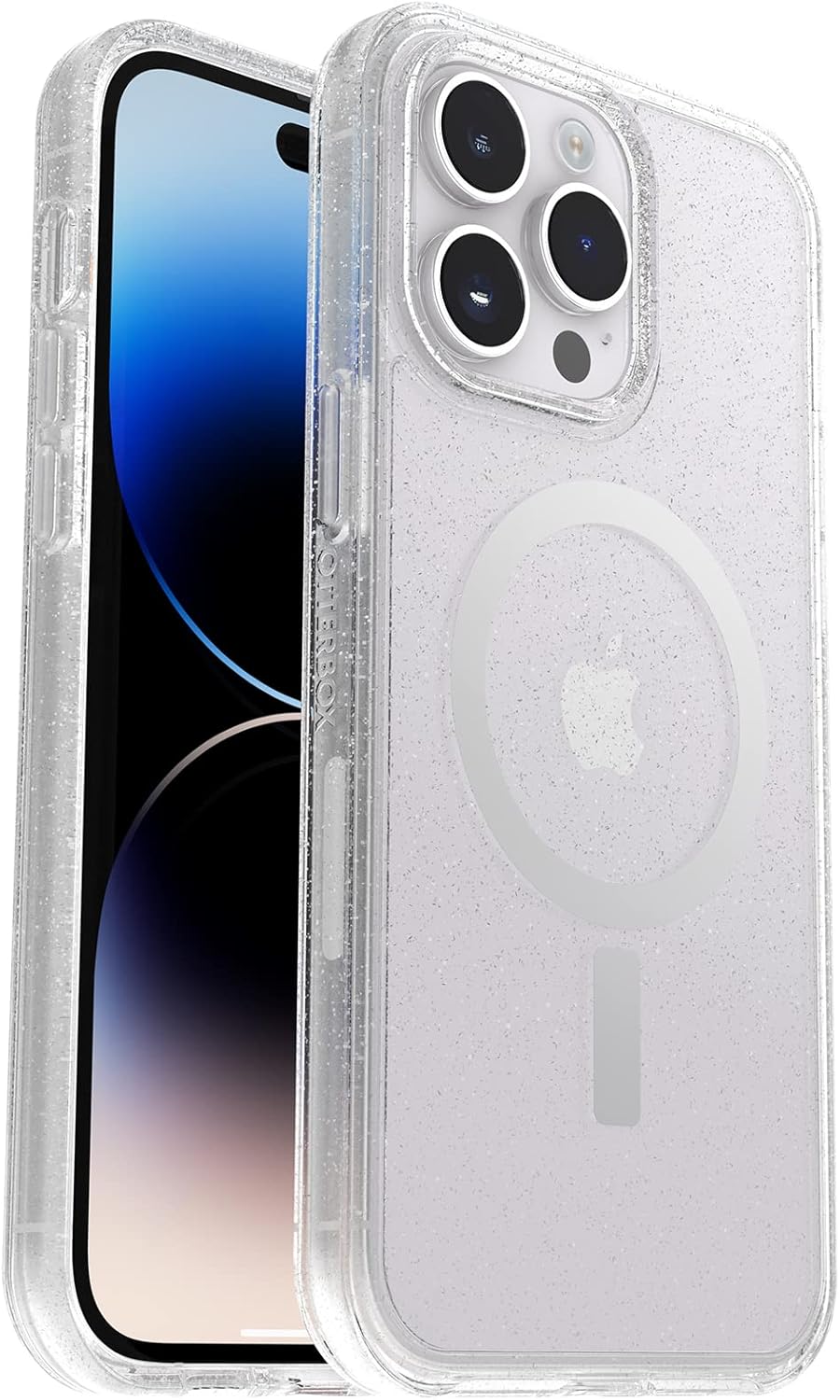 OtterBox Symmetry+ Stardust Case for iPhone 14 Pro Max - MagSafe Clear