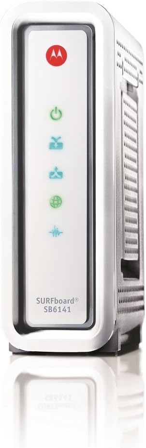 Arris Surfboard Cable Modem Model SB6141 8X Faster download Speeds (NO BOX)