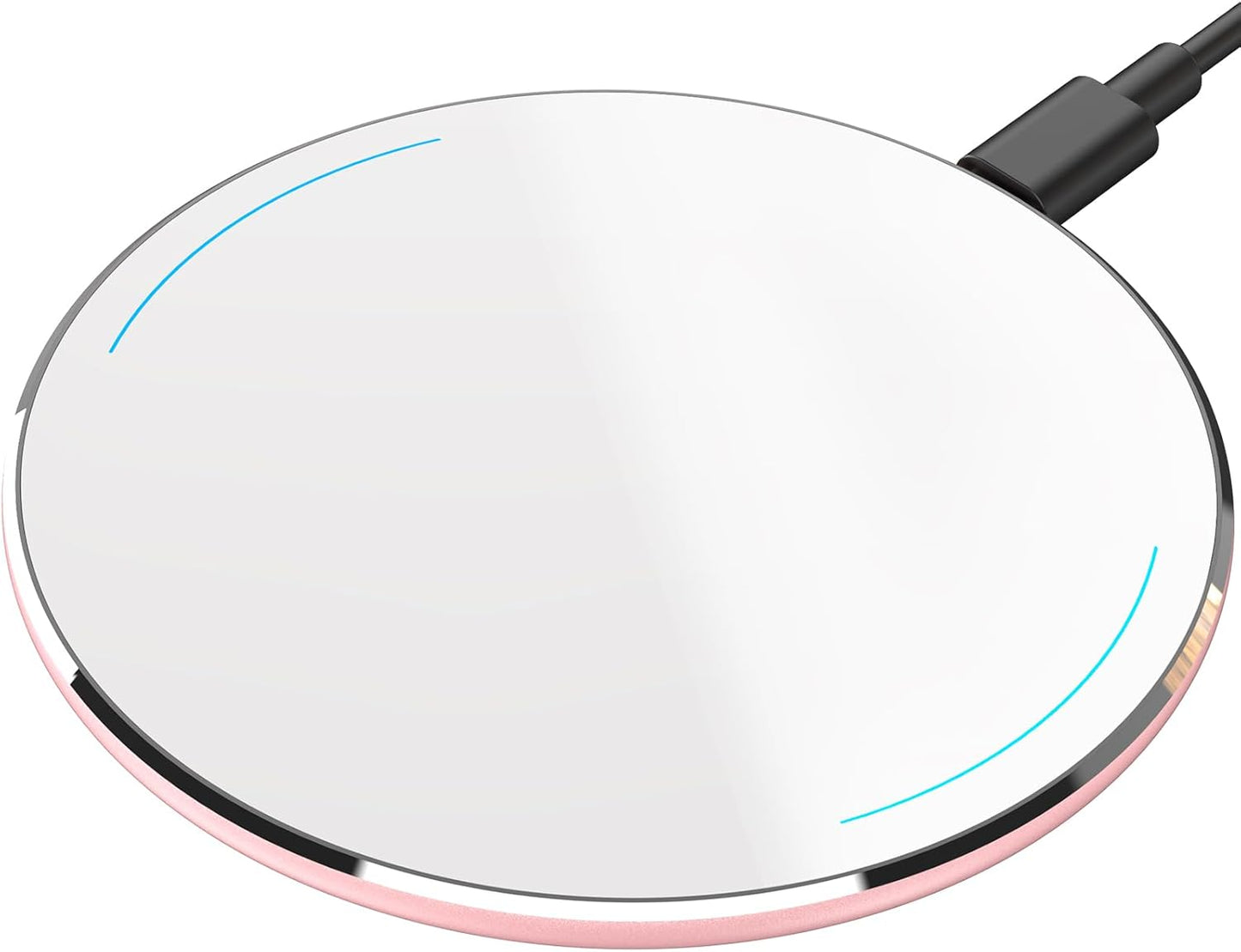 TOZO W1 Wireless Charger Aluminum Fast Charging Pad with USB-C Cable (OPEN BOX)
