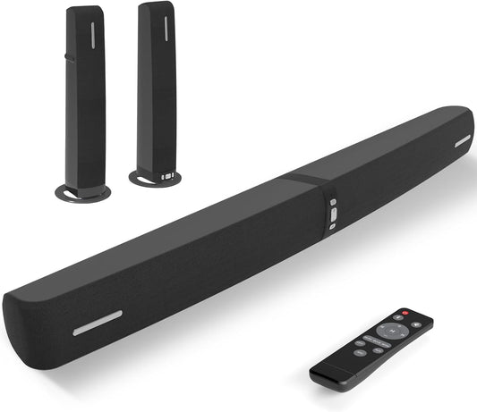 Assistrust Soundbar for Smart TV/PC/Projector – Bluetooth/ARC/Optical/AUX