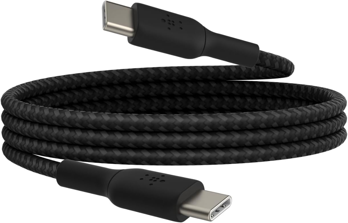 Belkin BoostCharge Braided USB-C to USB-C Cable (1M/3.3ft)