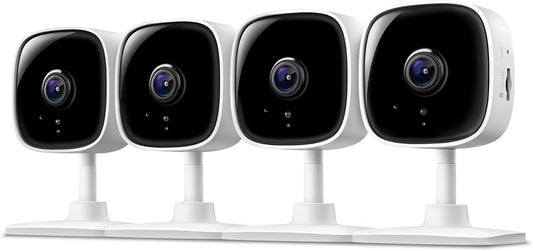 TP Link Tapo Motion Detection Home Security WiFi Camera 4 Pack 1080p Full HD (OPEN BOX)