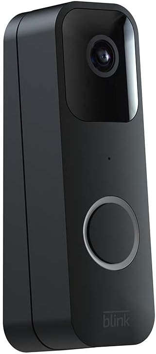 Wedge Mount ONLY, for Blink Video Doorbell, Tilts Camera for Better View – Black