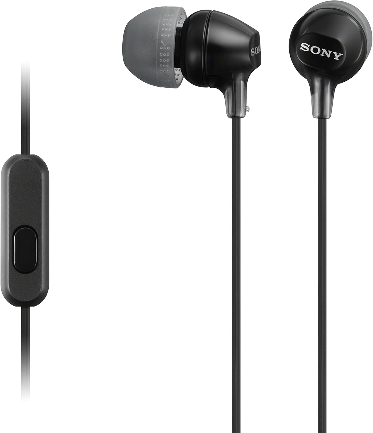 SONY MDR-EX15AP (BLACK) In-Ear Earbud with Microphone  (OPEN BOX)