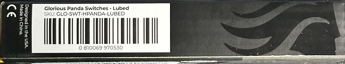 Glorious Panda Lubed Mechanical Keyboard Switches – 36 Pack