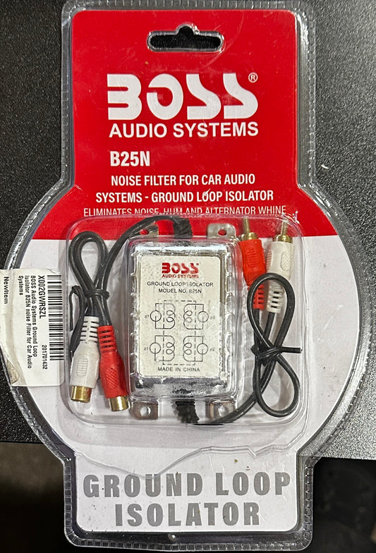 BOSS Audio Systems B25N Ground Loop Isolator Eliminates Noise