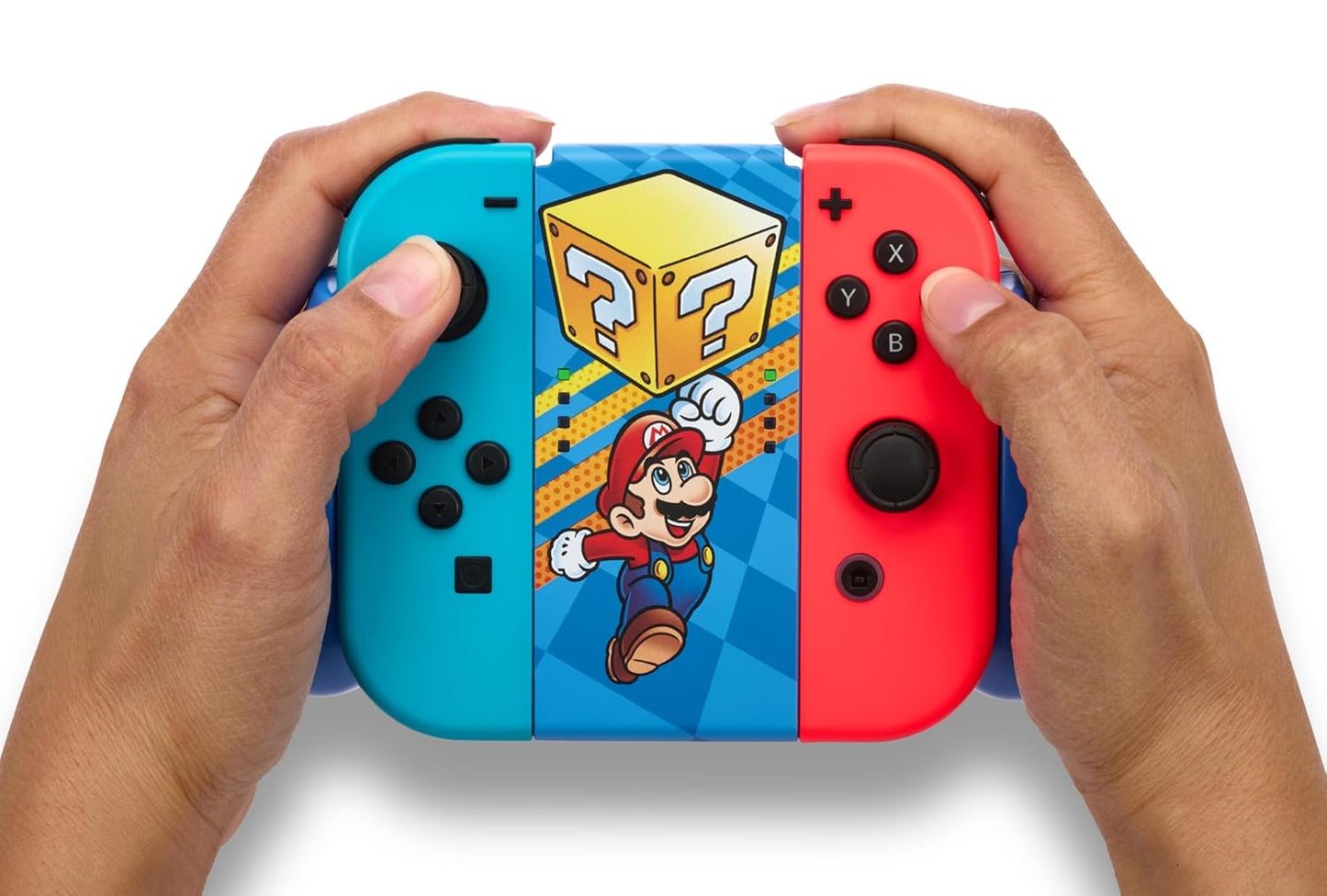 Official Nintendo Switch Joy-Con Comfort Grip Mystery Block Mario Edition (NO BOX)