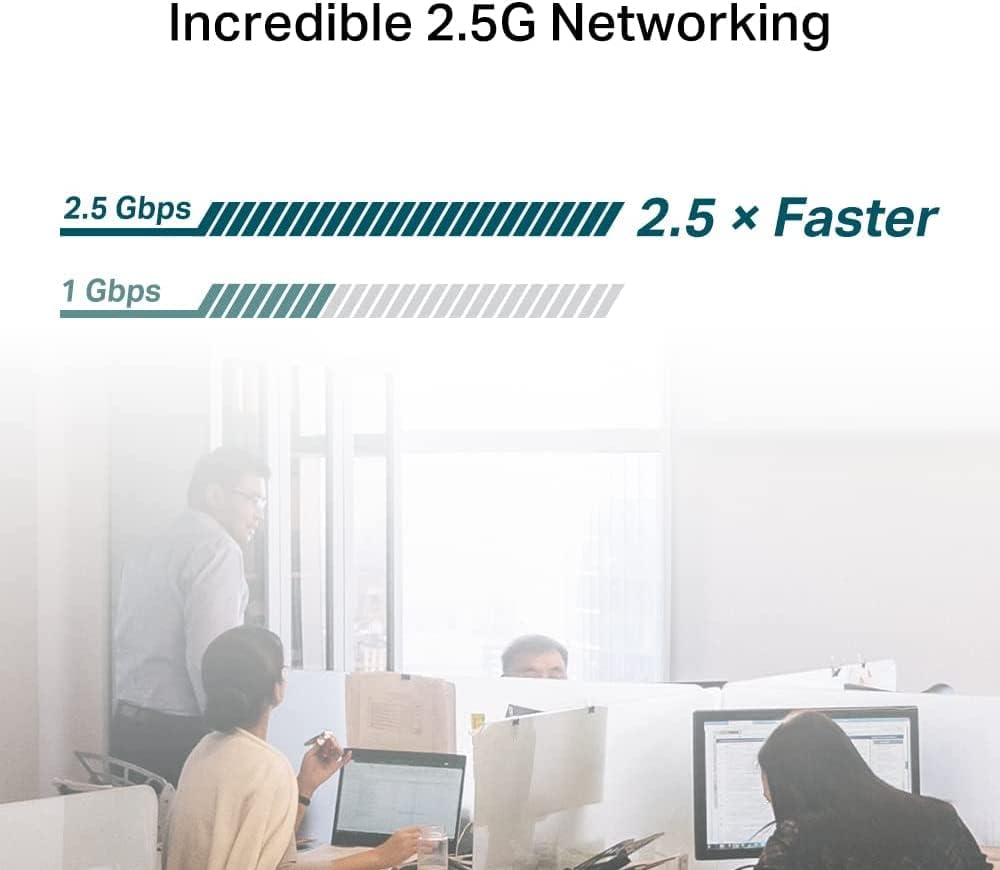 TP-Link 2.5GB PCIe Network Card (TX201) PCIe to 2.5 Gigabit (OPEN BOX)