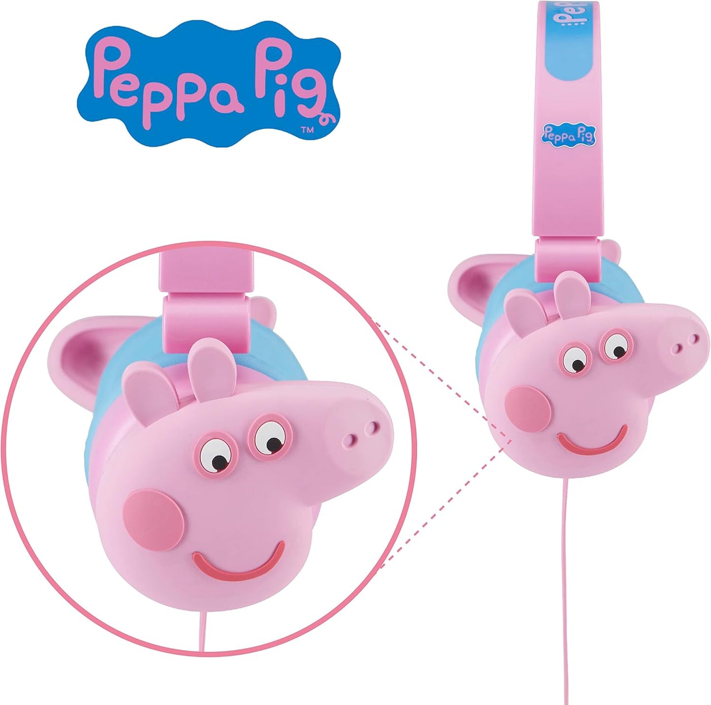 Peppa Pig - Over-Ear Headphones for Kids (NO BOX)