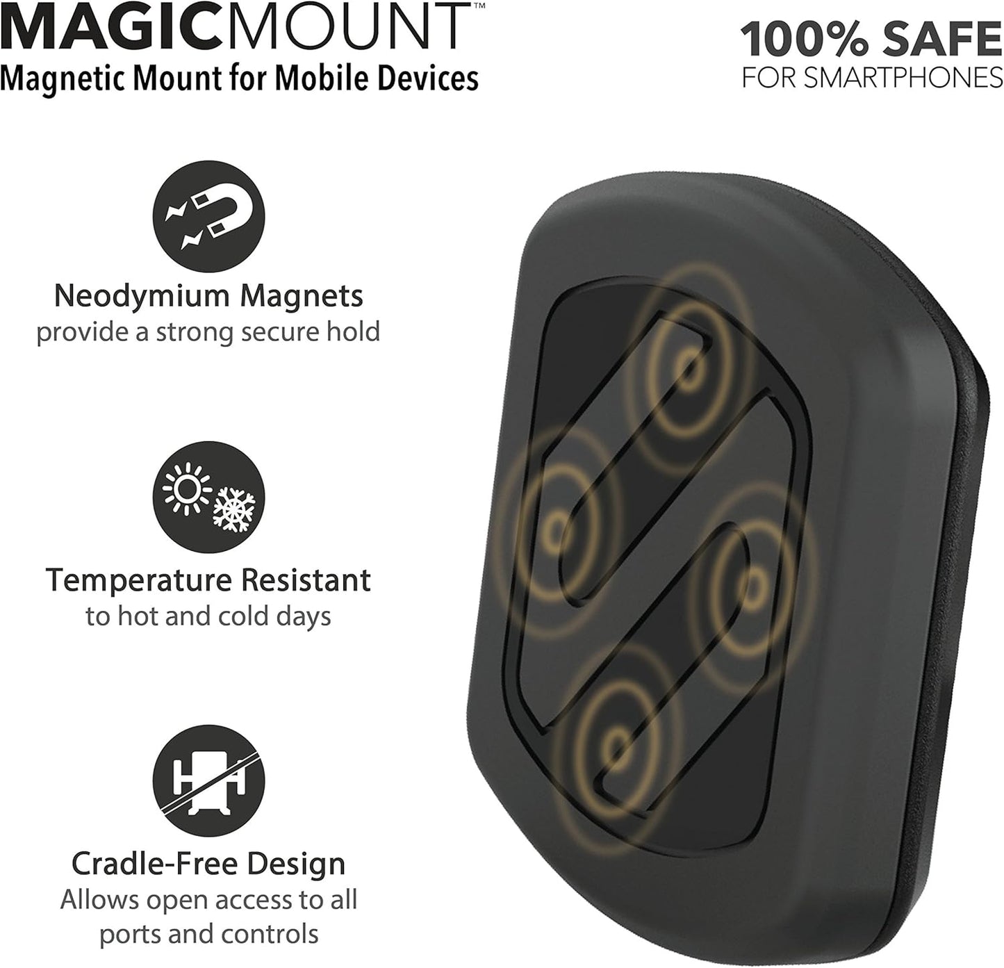 Scosche MagicMount Magnetic Car Vent Phone Holder