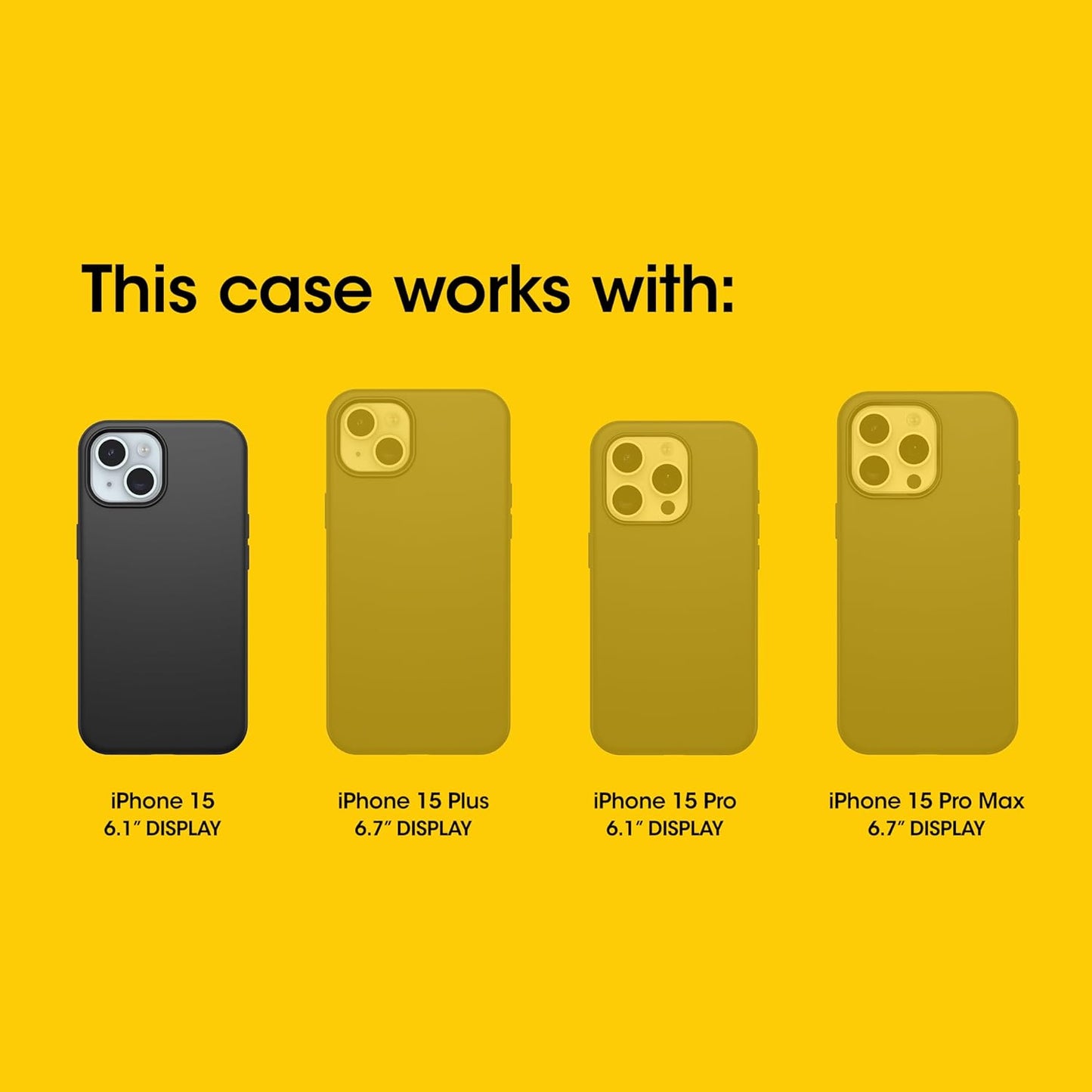 OtterBox Defender Series Case for iPhone 15, iPhone 14 and iPhone 13 (OPEN BOX)