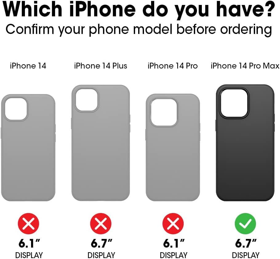 OtterBox Symmetry+ Stardust Case for iPhone 14 Pro Max - MagSafe Clear