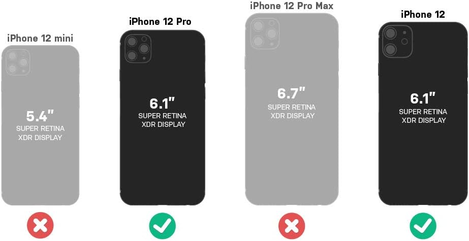 OtterBox Commuter Series Case for iPhone 12 & iPhone 12 Pro (Only)
