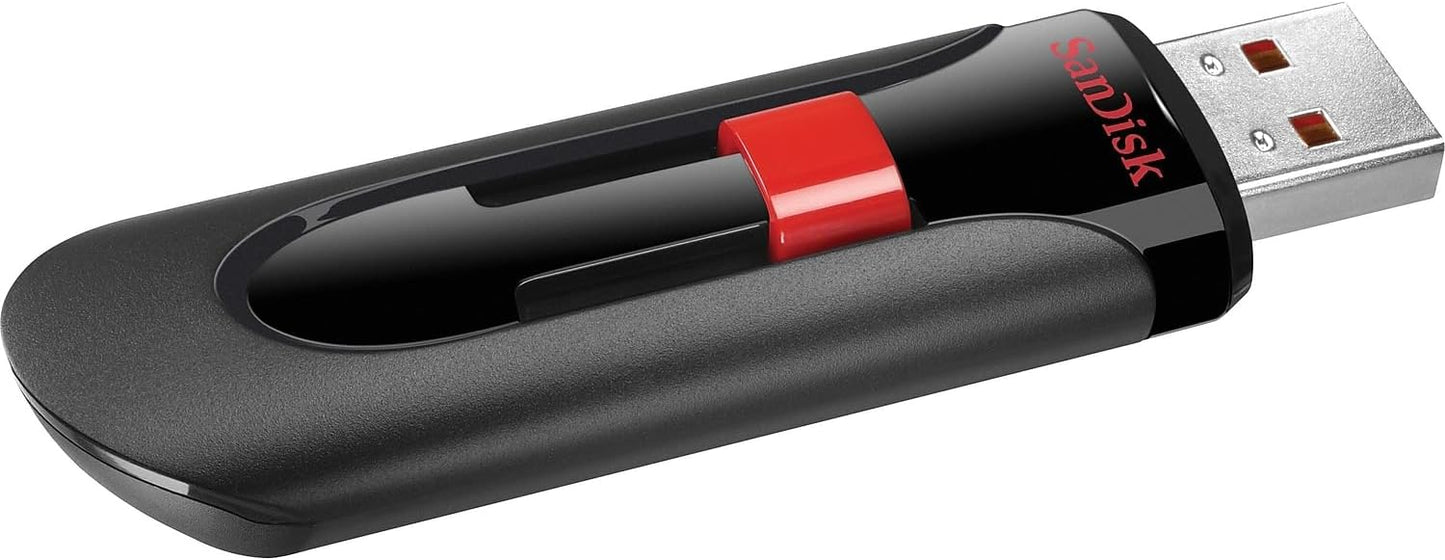 SanDisk Cruzer Glide USB 2.0 64GB Flash drive SDCZ60-064G-B35 (OPEN BOX-NO BOX)