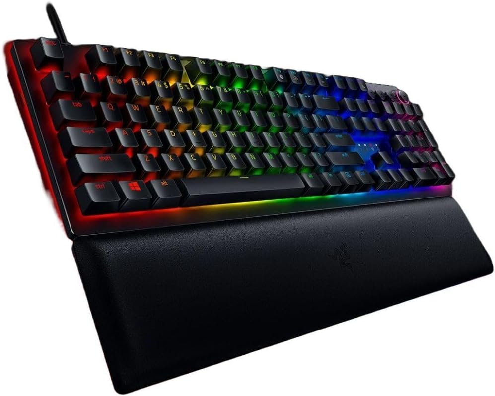 Razer Huntsman V2 Analog Gaming Keyboard: Razer Analog Optical Switches - Chroma