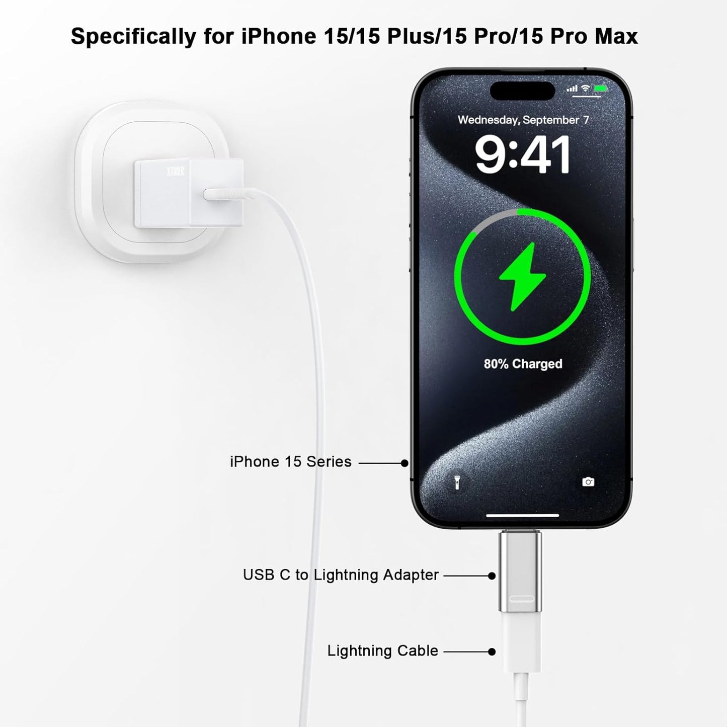 2 Pack USB C Male to Female Connector Type-C