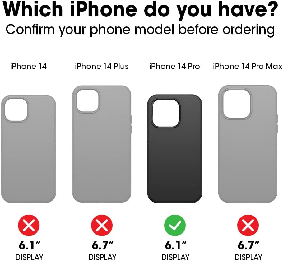 OtterBox Case for iPhone 14 Pro (only) Symmetry Series