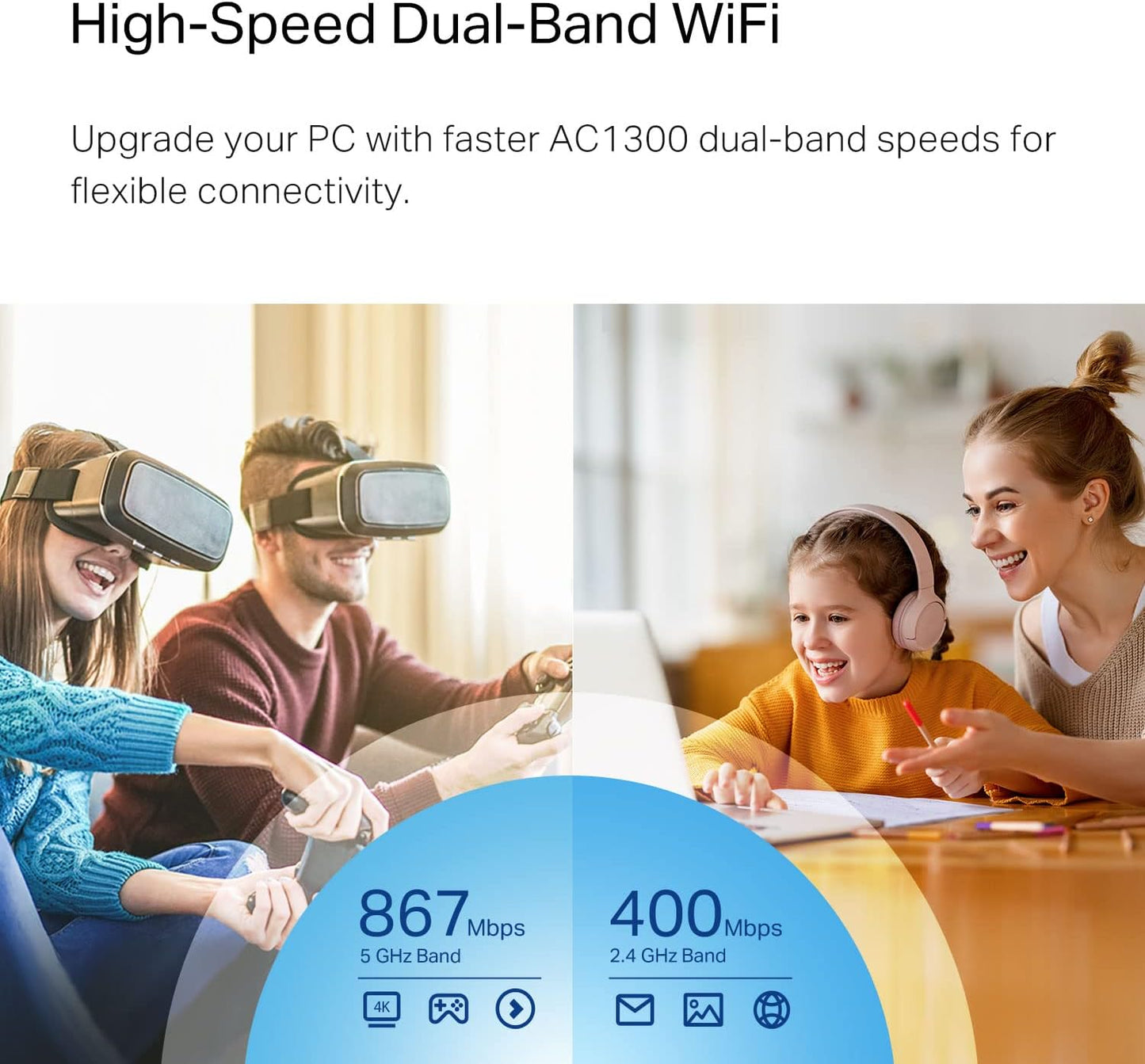 TP-Link Archer T3U Nano USB WiFi Adapter – AC1300