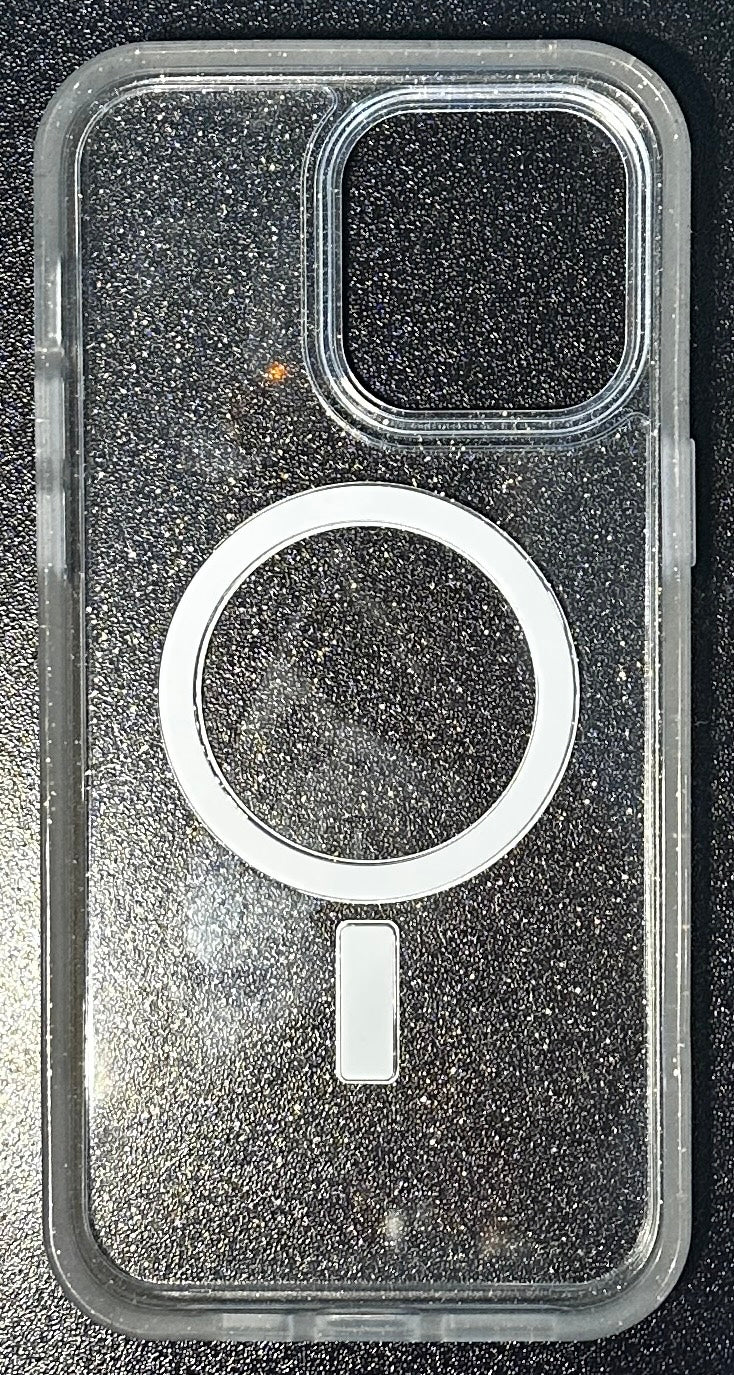 OtterBox Symmetry+ Stardust Case for iPhone 14 Pro Max - MagSafe Clear