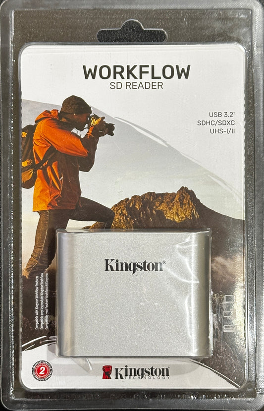 Kingston Workflow SD Reader USB 3.2 Gen 1 Workflow Dual-Slot SDHC/SDXC