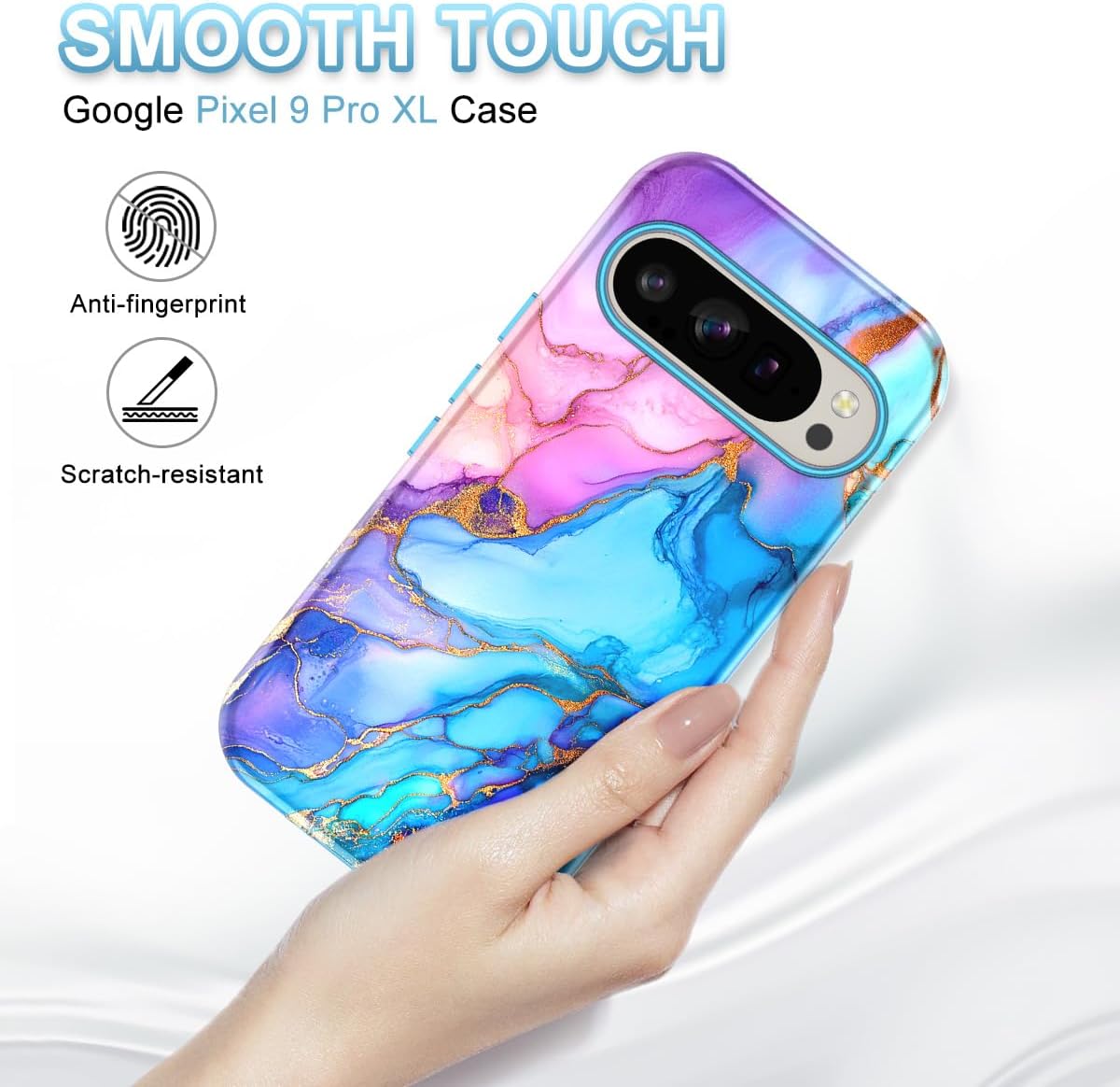 Bts Case Cover for Google Pixel 9 Pro XL 2024 [Military Grade Shockproof]