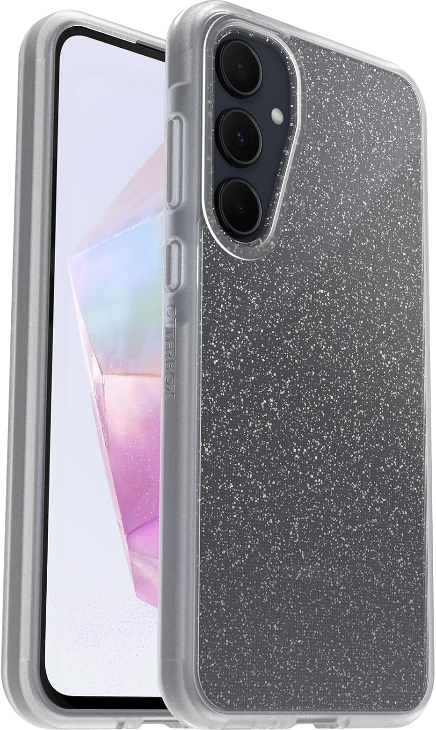 OtterBox Samsung Galaxy A35 Prefix Series Case - Stardust (Clear/Glitter) (OPEN BOX)