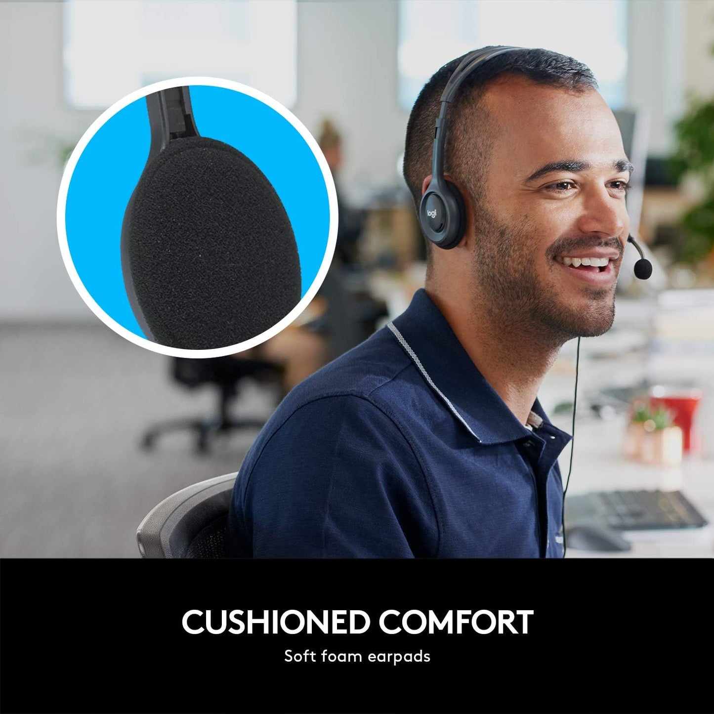 Logitech - Audífonos estéreo H111 (OPEN BOX)
