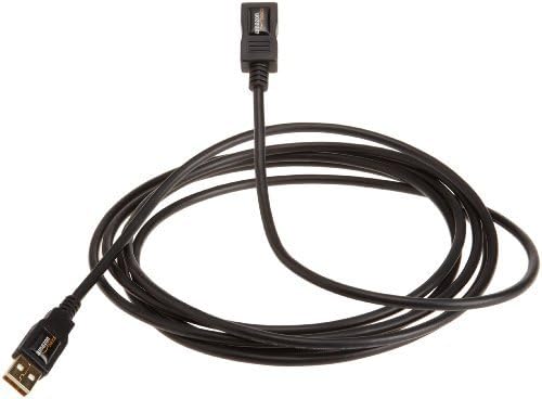 Amazon Basics USB 2.0 Extension Cable A-Male to A-Female 9.8 Feet (OPEN BOX)