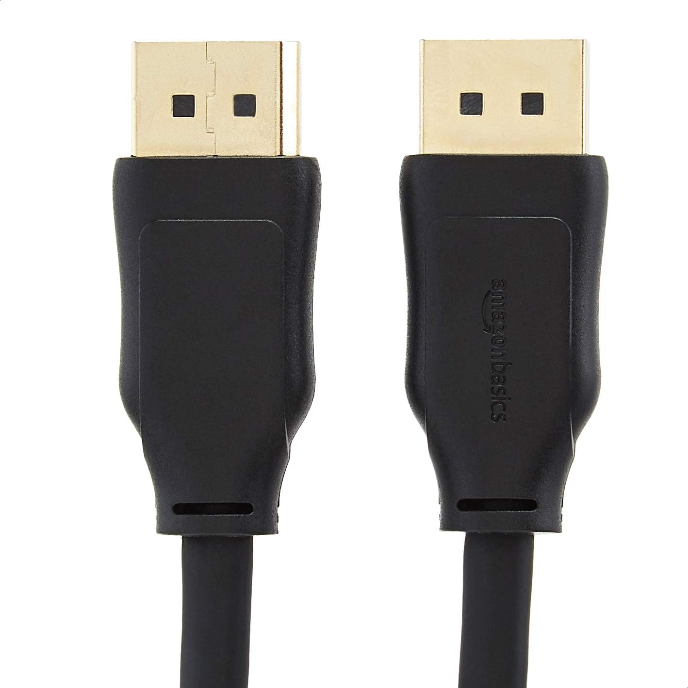 Amazon Basics DisplayPort 1.4 Cable, 32.4Gbps High-Speed, 8K @60Hz, 4K @120Hz (OPEN BOX)