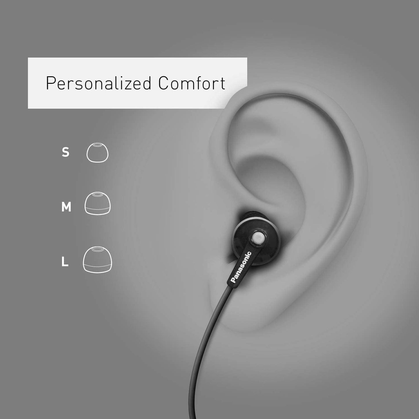 Panasonic ErgoFit Wired Earbuds TCM125 (OPEN BOX)