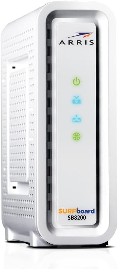 ARRIS (SB8200) - Cable Modem - Fast DOCSIS 3.1 , Approved for Comcast Xfinity (OPEN BOX)