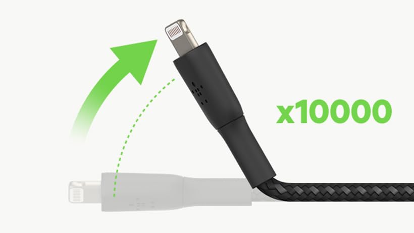 Belkin BoostCharge 6.6ft Braided USB to Lightning Cable (OPEN BOX)