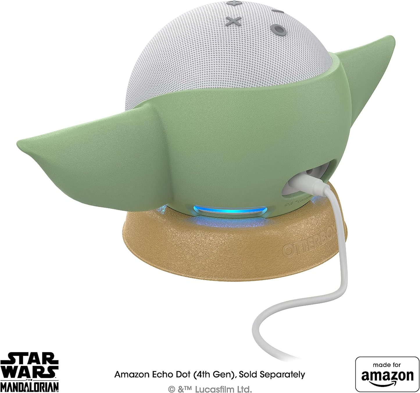Star Wars The Mandalorian The Child Amazon Echo Dot (4th Gen) Baby Yoda (OPEN BOX)