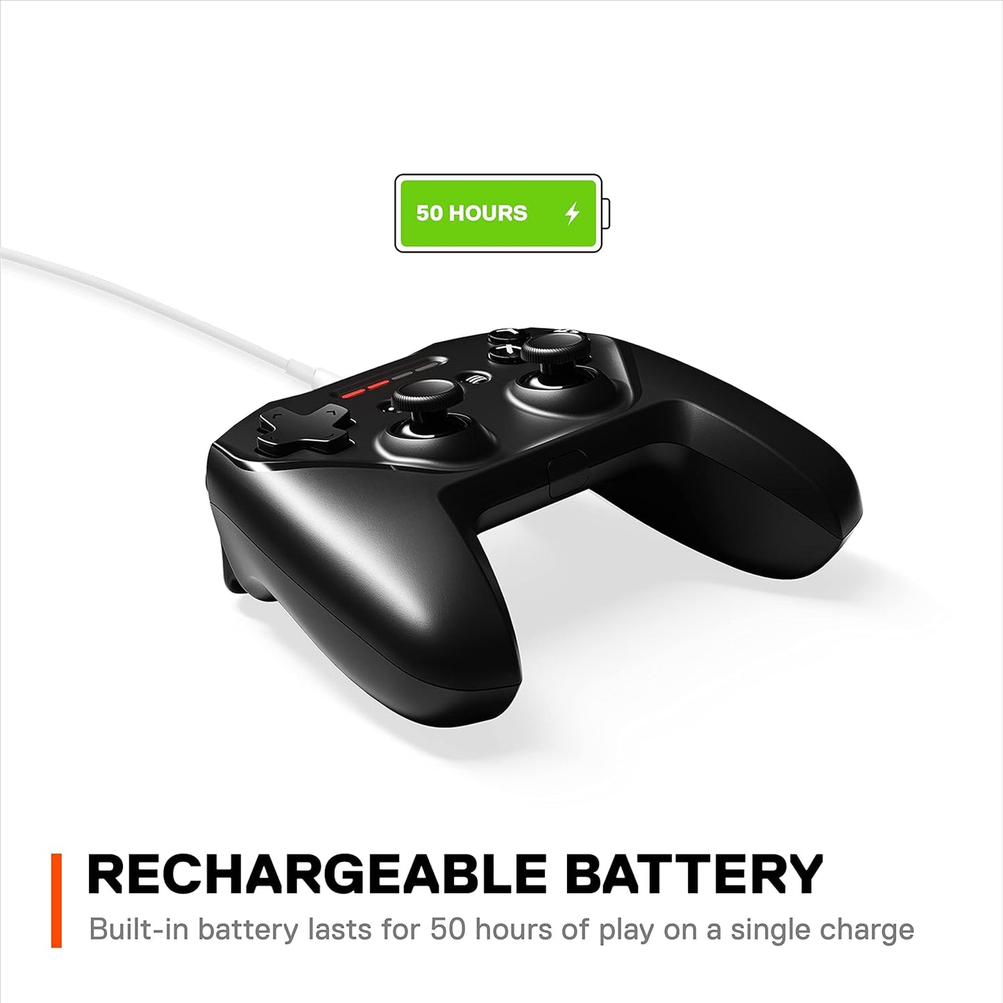 SteelSeries Nimbus+ Bluetooth Mobile Gaming Controller with iPhone