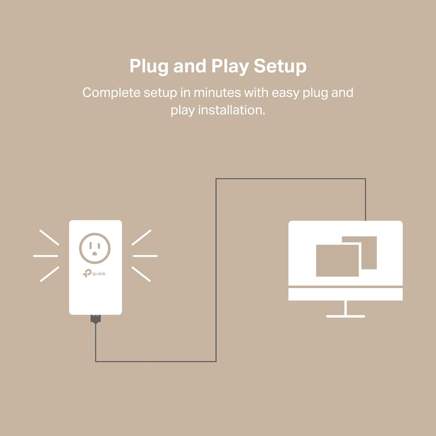 TP-Link AV1000 Gigabit Powerline Starter TL-PA7017P KIT (OPEN BOX)